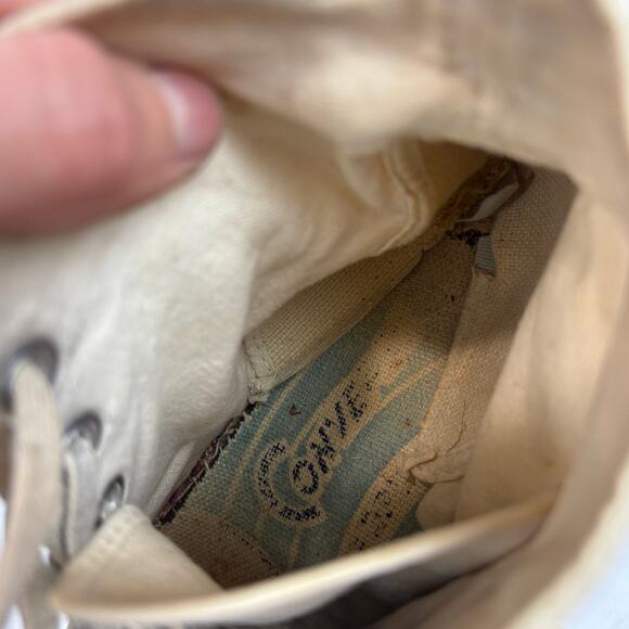 Vintage 60s Converse Chuck Taylor All Star Blue Label USA Sneakers Men's 7 - Picture 11 of 12